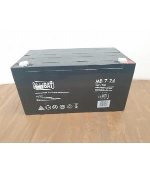 BATERÍA COCHE ELÉCTRICO INFANTIL 24V Y 7AH - INDALPZ00567